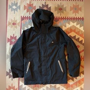 Quiksilver Gore-Tex Snowboard/Ski Jacket - Black Men’s Large
